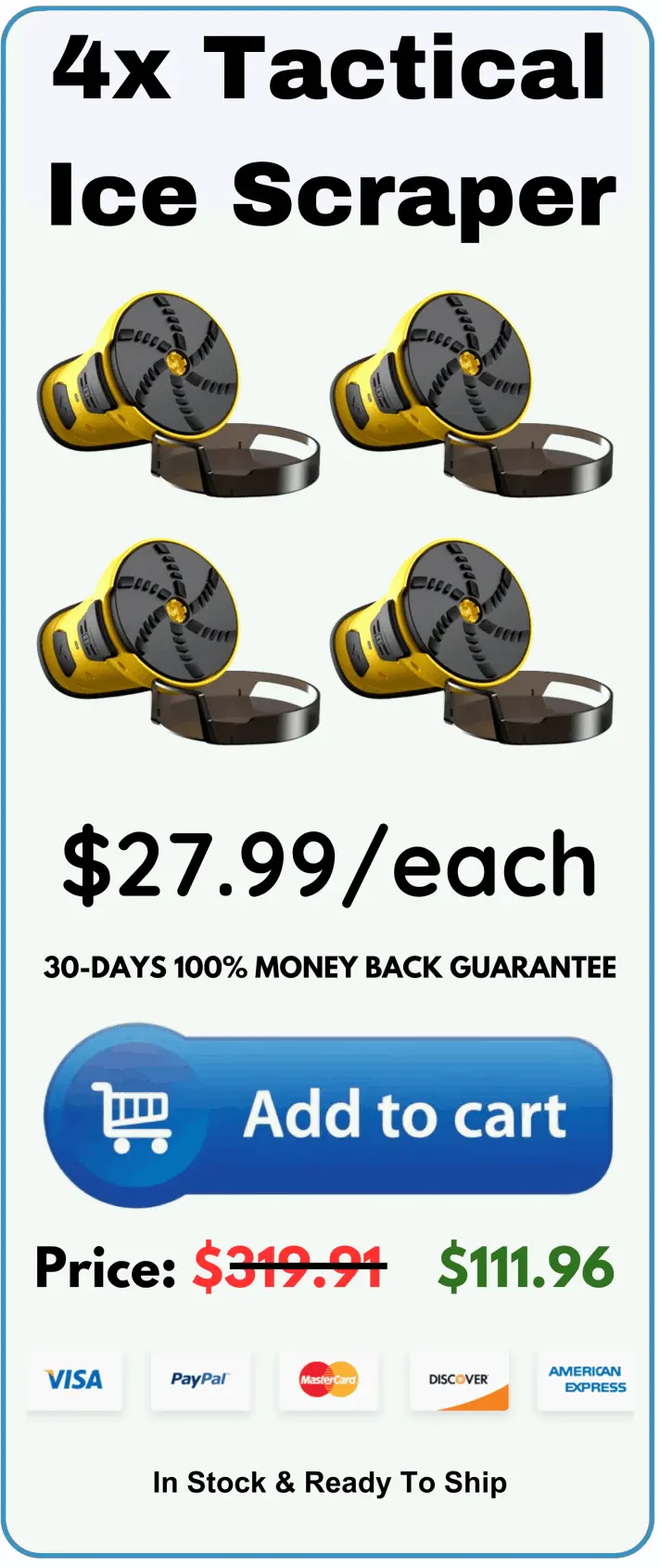 Tactical Ice Scraper package offer price