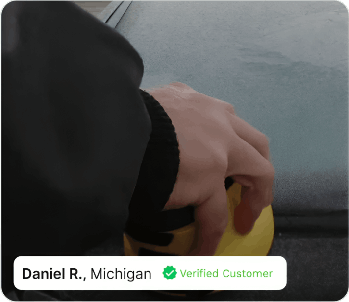 Tactical Ice Scraper customer review Daniel R.